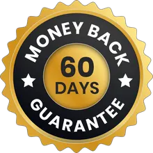 Kerassentials 60-day money-back guarantee seal